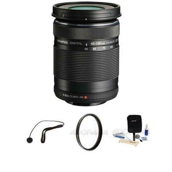 Olympus M. 40-150 mm F4.0-5.6 R Lens, Black V315030BU000